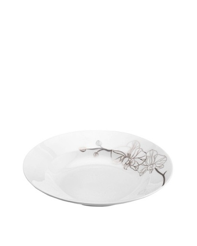 Mikasa Orchid Shimmer Rimmed Soup Bowl, 9