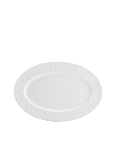 Mikasa Parchment Engraved Oval Platter, 11″ x 16″