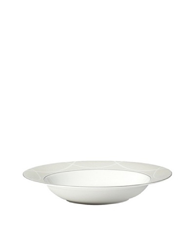 Mikasa Pearl Elegance Rimmed Soup Bowl, Off-White