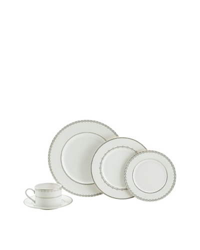 Mikasa 5-Piece Floral Strand Place Setting, White