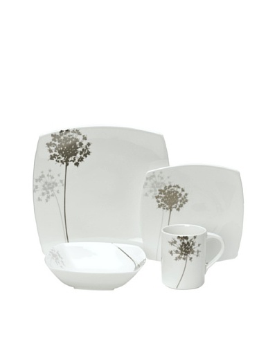 Mikasa Floral Silhouette 4-Piece Place Setting