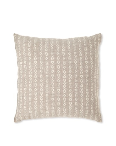 Mili Design NYC Waves Pillow, Taupe, 20 x 20