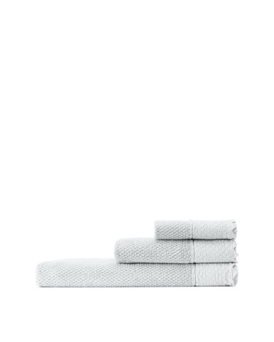 Mili Designs NYC Stonewash Towel Set, Light Grey