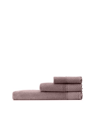 Mili Designs NYC Stonewash Towel Set, Chocolate