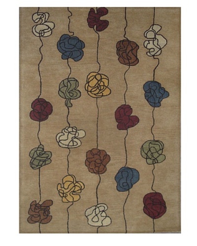 Mili Designs NYC Chain Patterned Rug, Multi, 5' x 8'