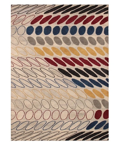 Mili Designs NYC S Patterned Rug, Multi, 5' x 8'