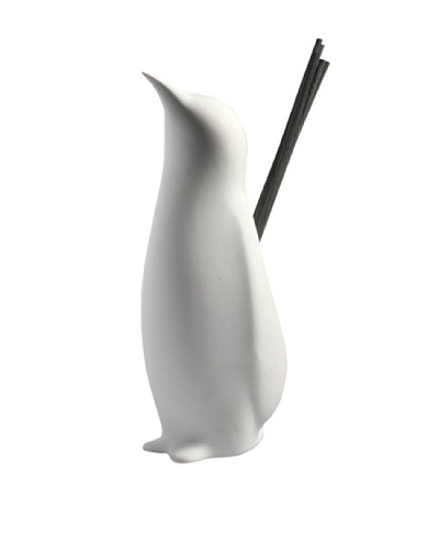 Millefiori Milano Ceramic Penguin Diffuser, Matte White