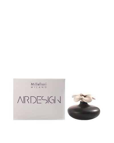 Millefiori Milano Porcelain Flower Diffuser, Black