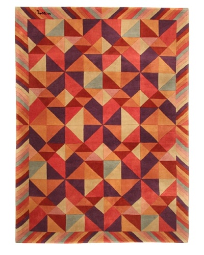 Missoni Carnival Hand Knotted & Hand Carved Rug, Multi, 5' 7 x 7' 10