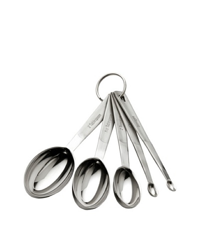 MIU France Stainless Steel 5-Piece Odd-Size Measuring Spoon Set
