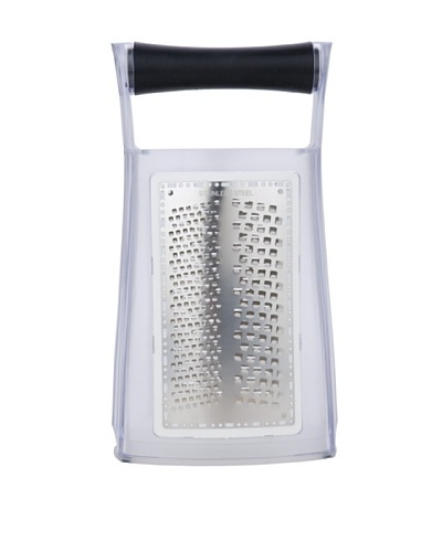MIU France 3-Sided Stainless Steel Box Grater, Silver