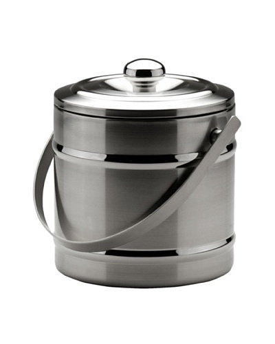 MIU France Stainless Steel Double-Wall Ice Bucket [Silver]
