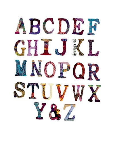 Modelli Creations Chindi Alphabet Set (A-Z, &)