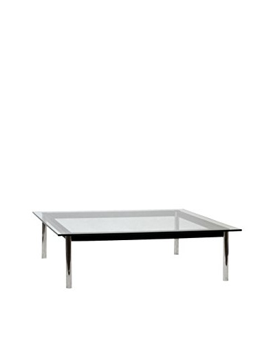 Modway Charles Square Coffee Table, Black