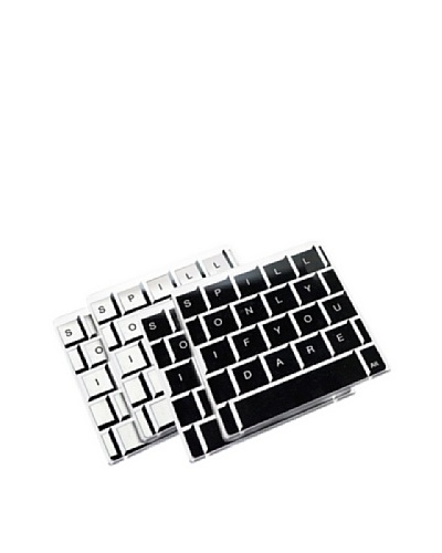 Molla Space Set of 4 Keyboard Coasters