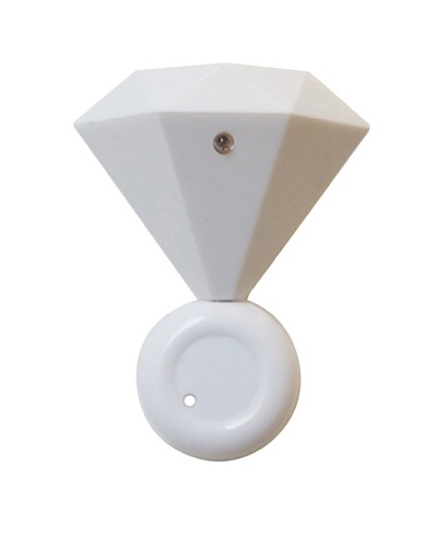 MollaSpace Diamond Ring Speaker, White