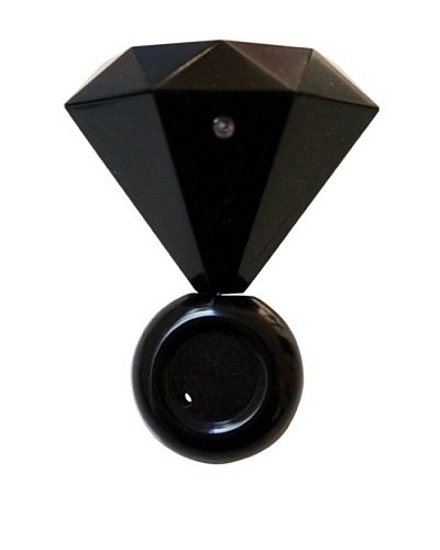 MollaSpace Diamond Ring Speaker, Black