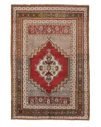 Momeni One of a Kind Authentic Turkish Anatolian Rug, 3' 8 x 5' 4