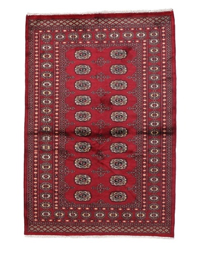 Momeni One of a Kind Bokhara Hand Knotted Rug, 4' x 5' 11