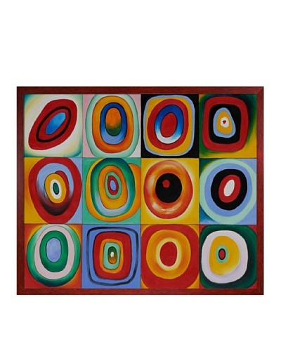Kandinsky: Farbstudie Quadrate