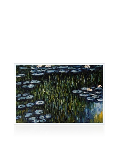 Claude Monet Nympheas Framed Oil Painting,  24 x 36