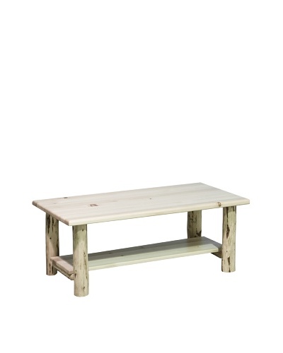 Montana Woodworks Montana Collection Coffee Table with Shelf