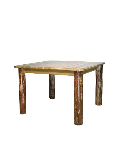 Montana Woodworks Glacier Country 4-Post Dining Table