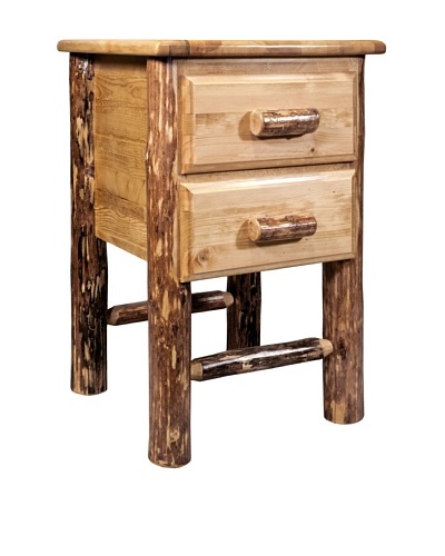 Montana Woodworks Glacier Country 2-Drawer Night Stand