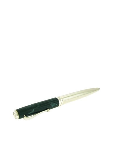 Montegrappa Series 300 Ballpoint Pen, Silver Green