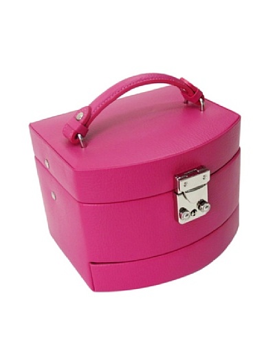 Morelle & Co. Laura Expandable Jewelry Box, Raspberry