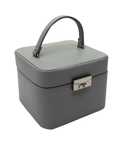 Morelle & Co. Emma Small Leather Jewelry Box, Paloma Grey