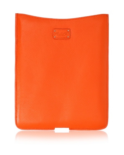 Morelle & Co. Leather iPad Sleeve, Orange