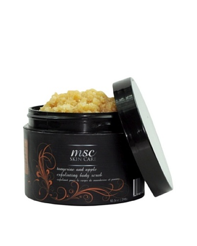 MSC Skin Care and Home 10.5-Oz. Handmade Exfoliating Sea Salt Body Scrub, Tangerine/Apple
