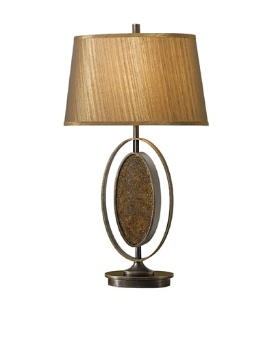 Feiss Lighting Independents Collection Table Lamp, Gilded Bronze