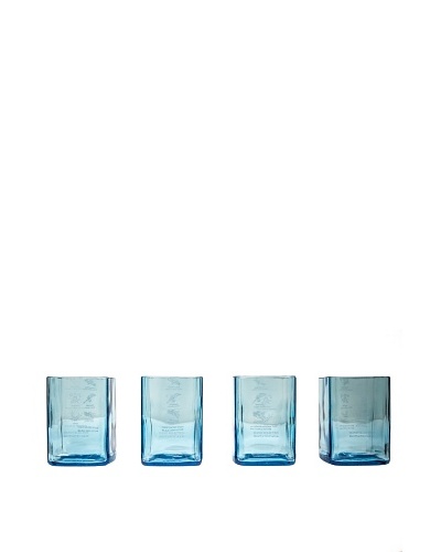 Set of 4 Bombay Sapphire Gin Rocks Glasses