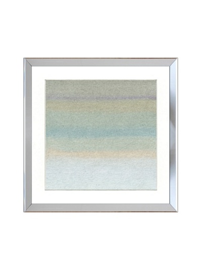 Reflective Framed Neutral Lines Print III