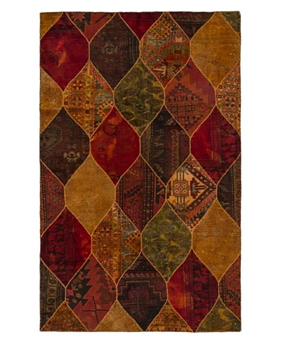 Hand-Knotted Andelz Wool Rug, Light Brown/Red, 5' 2 x 8' 3