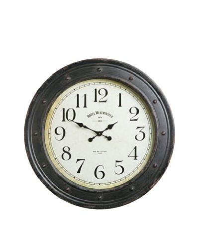 Napa Home & Garden Antique Style Wall Clock