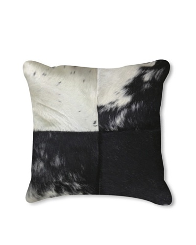 Natural Brand Torino-Quatro Pillow, Black/White