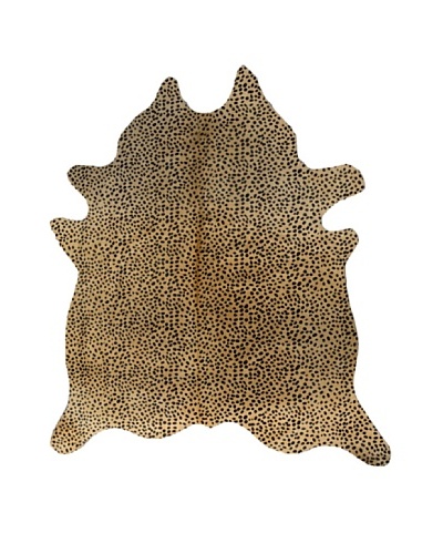 Natural Brand Togo Cowhide Rug, Cheetah, 7' x 5' 5