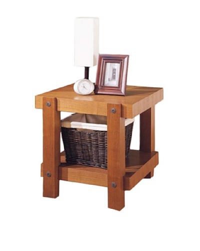 Neu Home Robust End Table, Brown