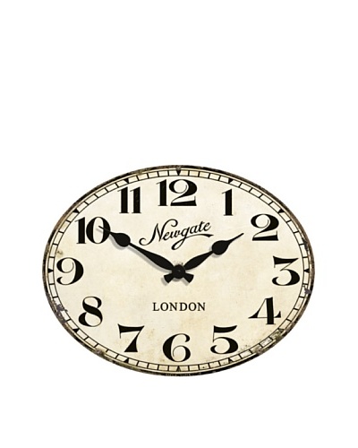 Newgate Poets Clock, Cream