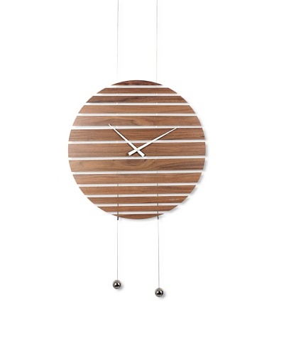 NeXtime Wooden Room Divider Clock [Wood]