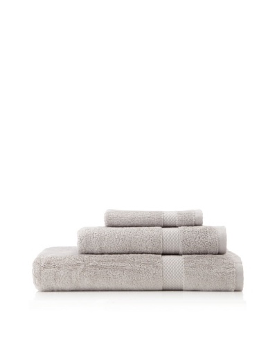Nine Space Organic Cotton Bath Towel Set, Light Grey