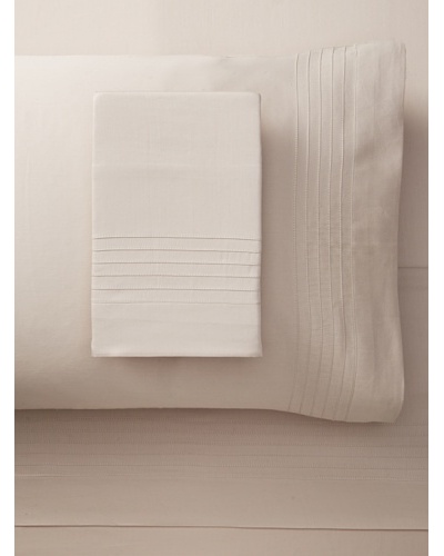 Nine Space Organic Cotton Pleated Sheet Set