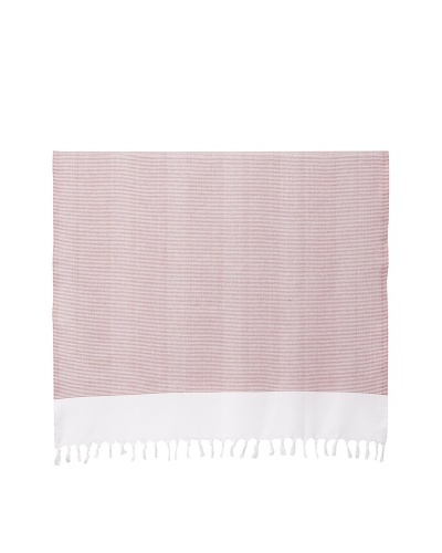 Nine Space Ayrika Collection Thin Stripe Fouta Towel [Red]