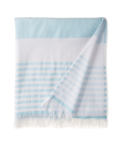 Nine Space Carmel Stripe Beach Towel, Blue