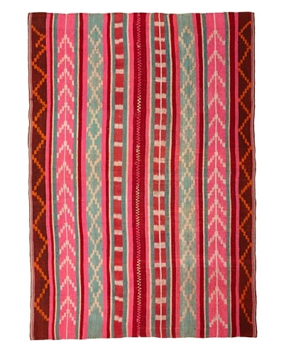 Nomadic Thread Society Market Peruvian Rug, Multi, 4' 2 x 5' 3