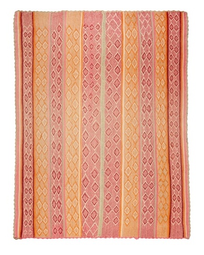 Nomadic Thread Society Market Peruvian Rug, Multi, 5' x 6' 1