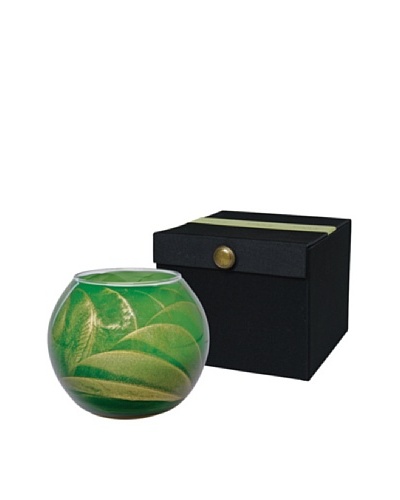 Northern Lights Candles Esque 7-Oz. Globe Candle, Emerald
